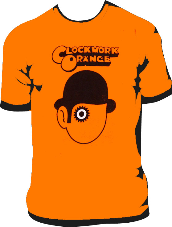 CAMISETA CLOCKWORK ORANGE (CARA)